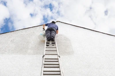 Peinture extérieure à Caunay — façades et ravalement